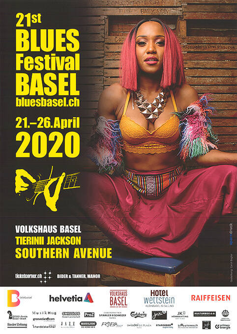 21st Blues Festival Basel, Terini Jackson, Volkshaus Basel