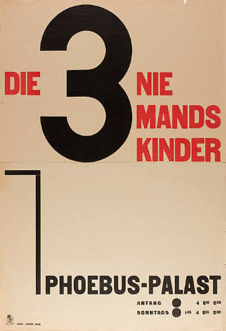 Die 3 Niemandskinder, Phoebus-Palast, München