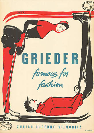 Grieder, famous for fashion, Zurich, Lucerne, St. Moritz