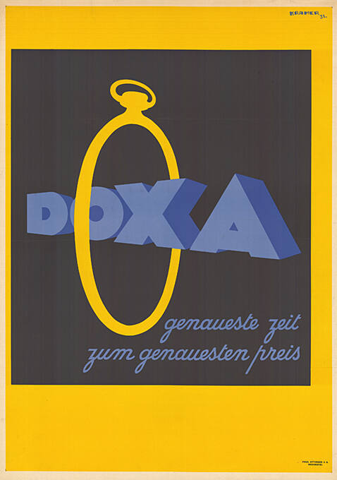 Doxa, genaueste Zeit zum genauesten Preis