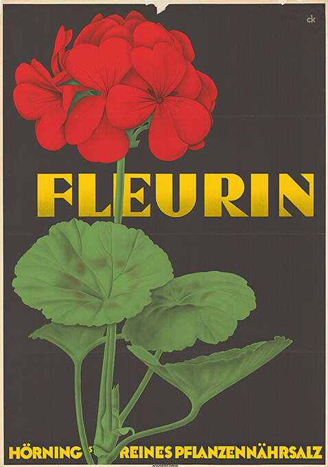 Fleurin, Hörning’s reines Pflanzennährsalz