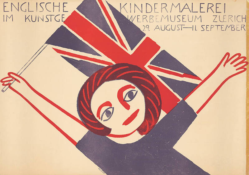 Englische Kindermalerei im Kunstgewerbemuseum Zürich