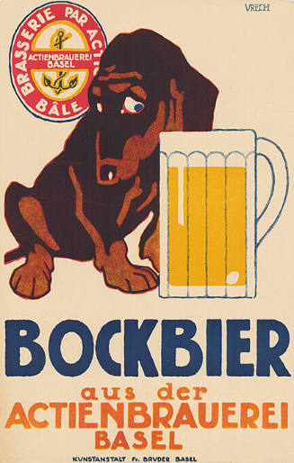 Bockbier aus der Actienbrauerei Basel