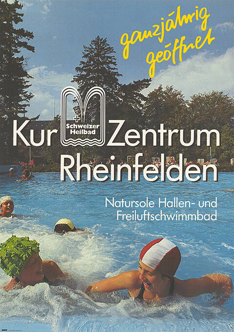 Kurzentrum Rheinfelden, Schweizer Heilbad, Natursole Hallen- und Freiluftschwimmbad