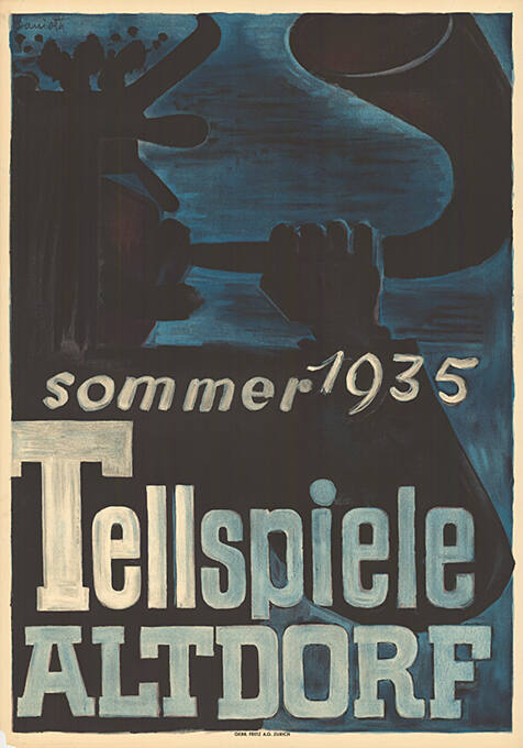 Tellspiele Altdorf, Sommer 1935