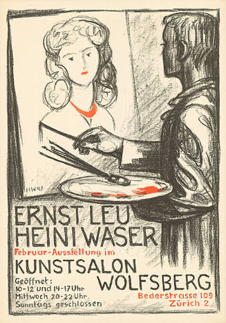 Ernst Leu, Heini Waser, Kunstsalon Wolfsberg