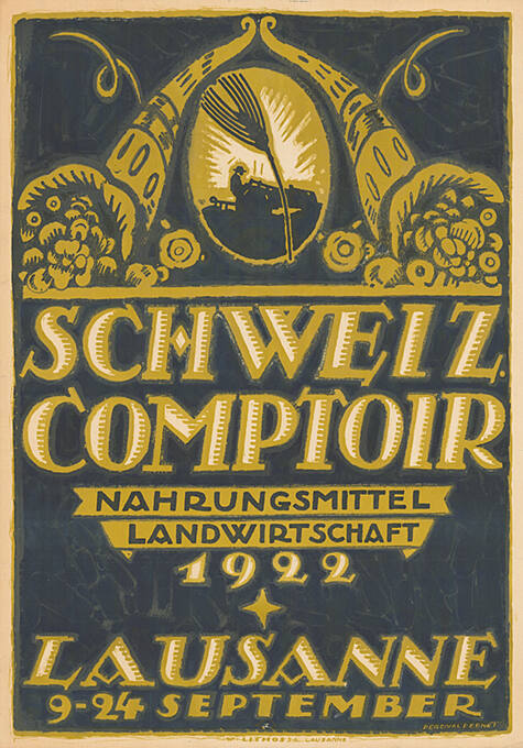 3. Schweiz. Comptoir, Lausanne