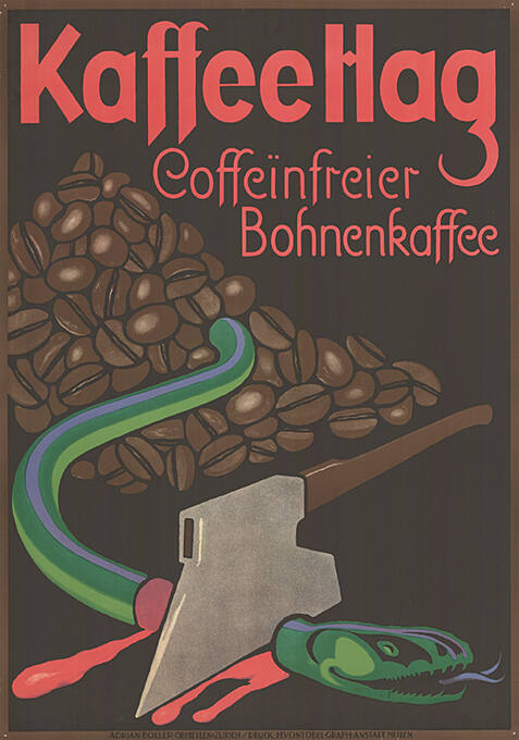 Kaffee Hag, Coffeinfreier Bohnenkaffee