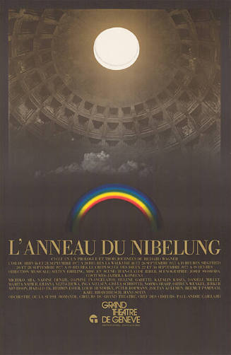 L’anneau du Nibelung (L’or du Rhin), Richard Wagner, Grand Théâtre de Genève