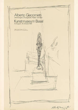 Alberto Giacometti, Kunstmuseum Basel