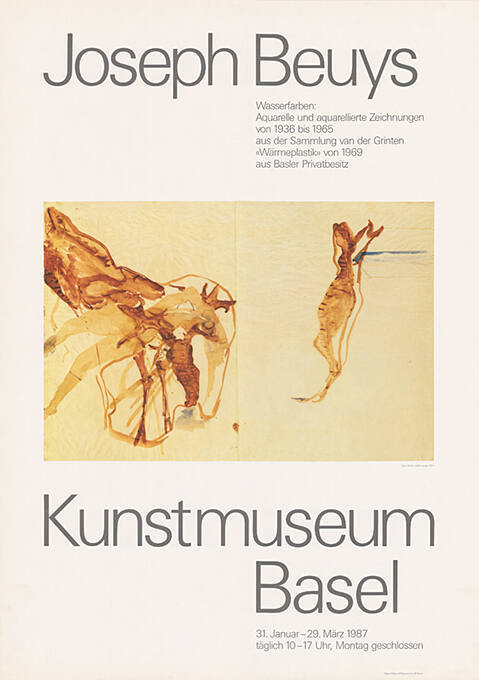 Joseph Beuys, Kunstmuseum Basel