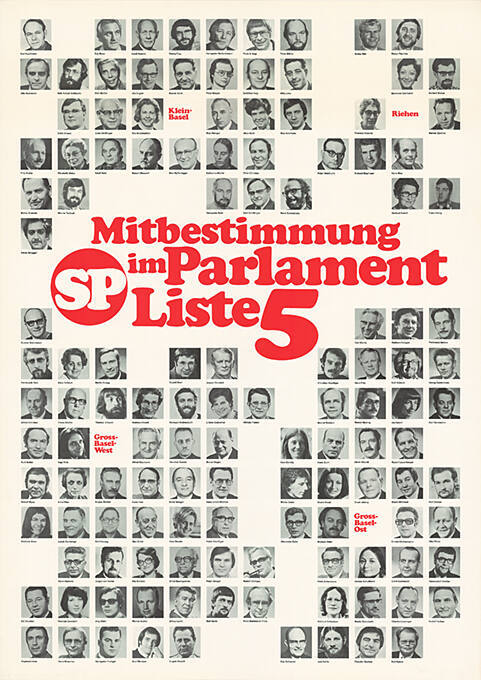 Mitbestimmung im Parlament, SP, Liste 5