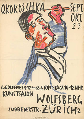 O. Kokoschka, Kunstsalon Wolfsberg, Zürich