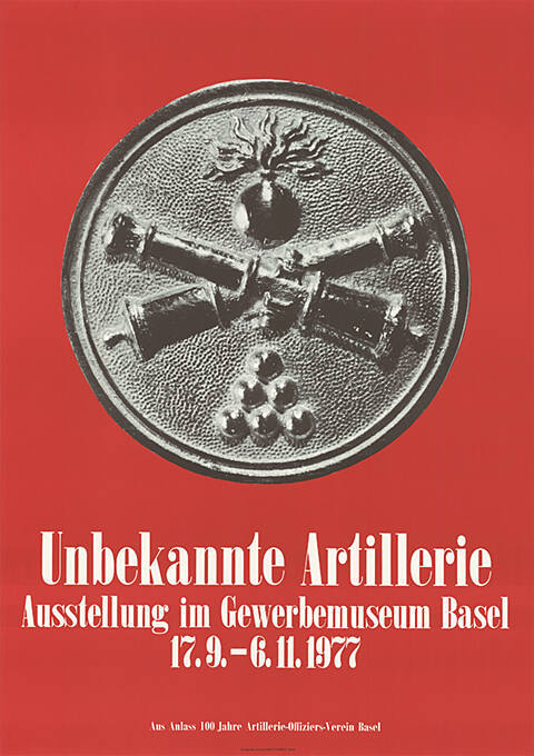 Unbekannte Artillerie, Gewerbemuseum Basel