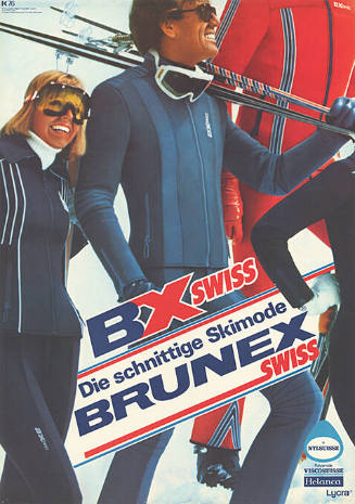 BX Swiss, Die schnittige Skimode, Brunex, Swiss