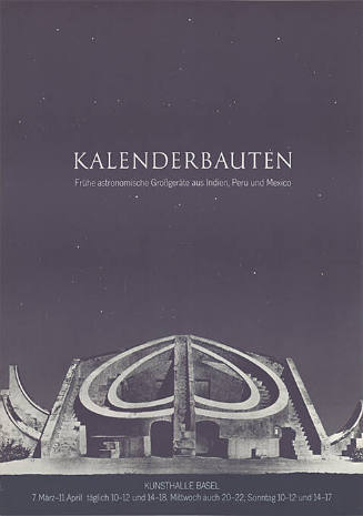 Kalenderbauten, Kunsthalle Basel