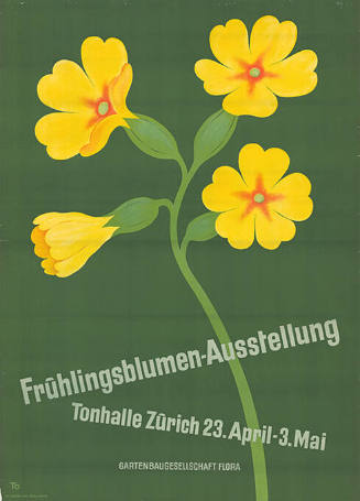 Frühlingsblumen-Ausstellung, Tonhalle Zürich