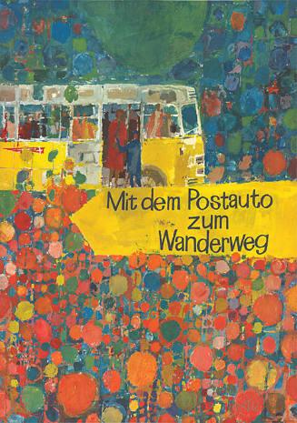 Mit dem Postauto zum Wanderweg