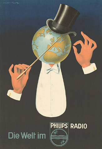 Die Welt im Philips Radio