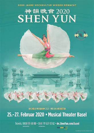 Shen Yun, 5000 Jahre alte Hochkultur wieder erwacht, Musical Theater Basel