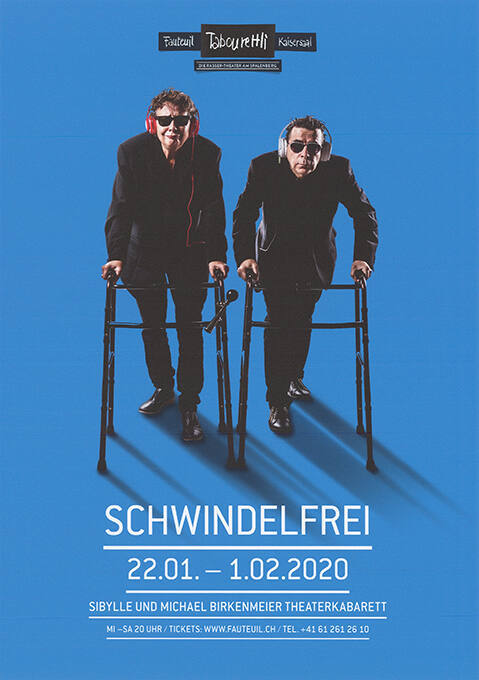 Schwindelfrei, Sibylle und Michael Birkenmeier, Theaterkabarett, Fauteuil