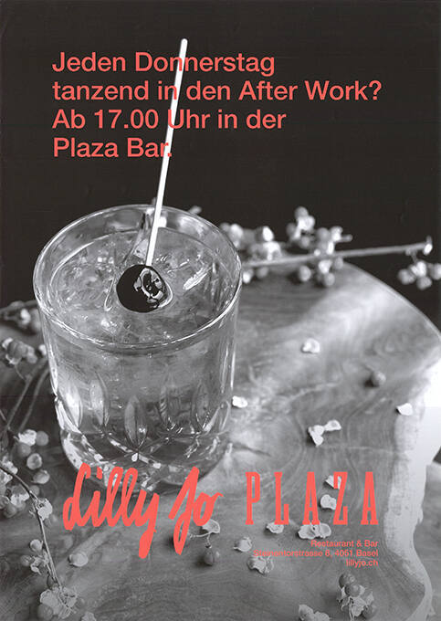 Jeden Donnerstag tanzend in den After Work? Plaza Bar, Basel