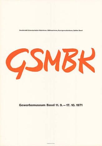 GSMBK, Gewerbemuseum Basel