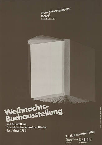 Weihnachts-Buchausstellung, Gewerbemuseum Basel