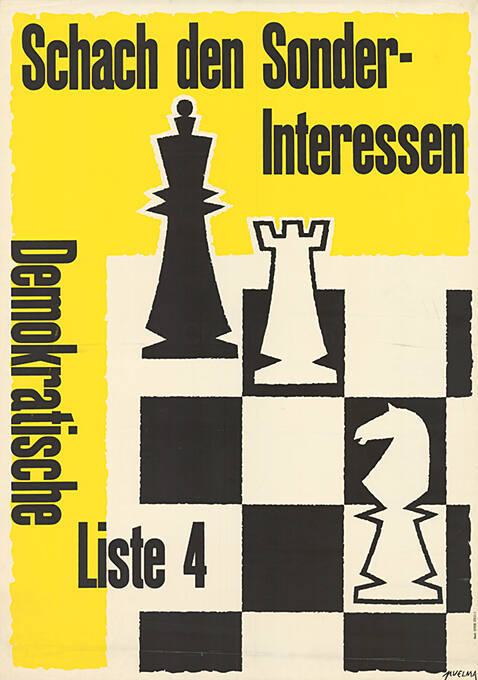 Schach den Sonder-Interessen, Demokratische Liste 4