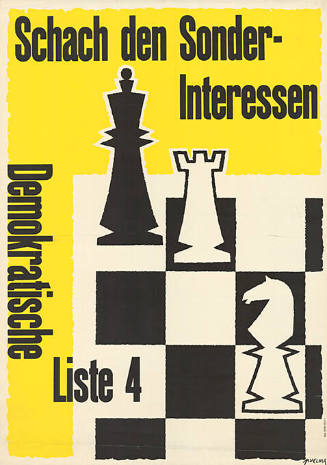 Schach den Sonder-Interessen, Demokratische Liste 4