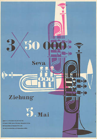 3 × 50'000, Seva, Ziehung 5. Mai