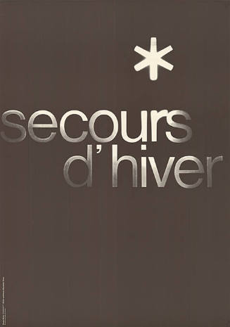 Secours d’hiver