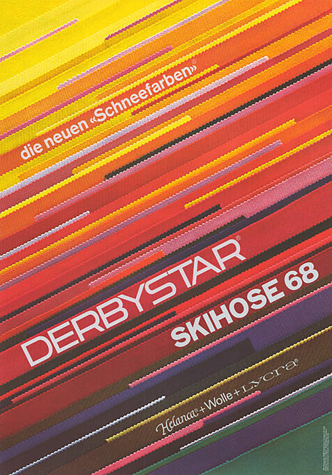 Die neuen «Schneefarben», Derbystar, Skihose 68