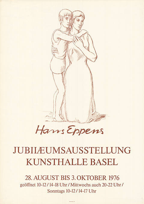 Jubiläumsausstellung, Hans Eppens, Kunsthalle Basel