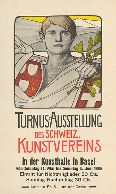 Turnus-Ausstellung des Schweiz. Kunstvereins in der Kunsthalle in Basel