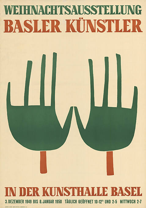 Weihnachtsausstellung, Basler Künstler, Kunsthalle Basel