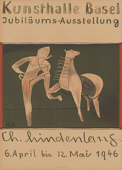 Jubiläums-Ausstellung Charles Hindenlang, Kunsthalle Basel