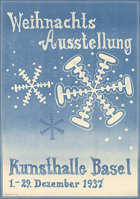 Weihnachts Ausstellung, Kunsthalle Basel