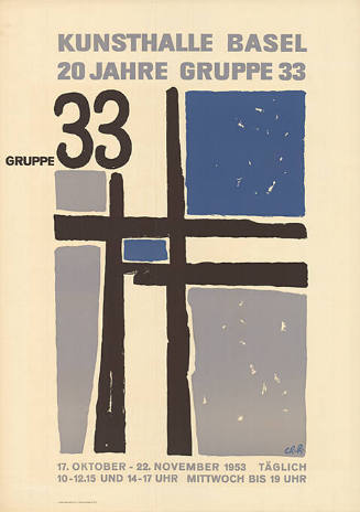 20 Jahre Gruppe 33, Kunsthalle Basel