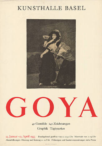 Goya, Kunsthalle Basel