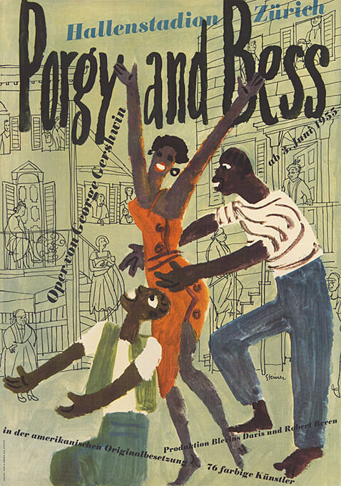 Porgy and Bess, George Gershwin, Hallenstadion, Zürich