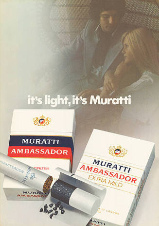 It’s light, it’s Muratti, Muratti Ambassador