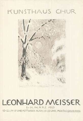 Leonhard Meisser, Kunsthaus Chur