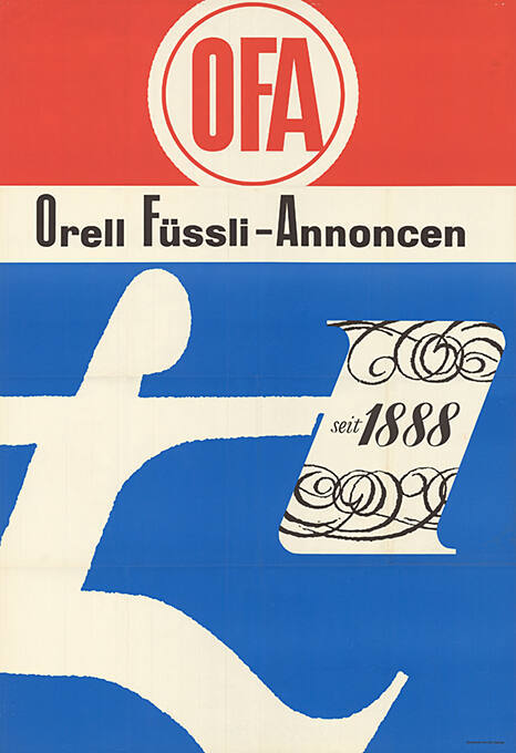 OFA, Orell Füssli-Annoncen, seit 1888