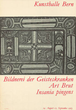 Bildnerei der Geisteskranken, Art Brut, Insania pingens, Kunsthalle Bern