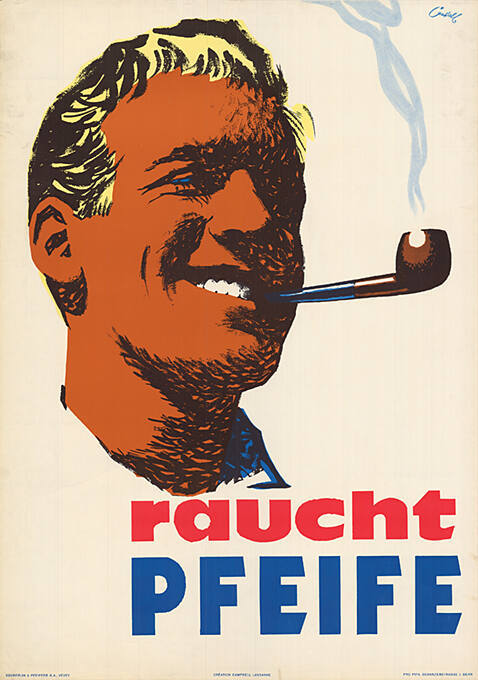 Raucht Pfeife