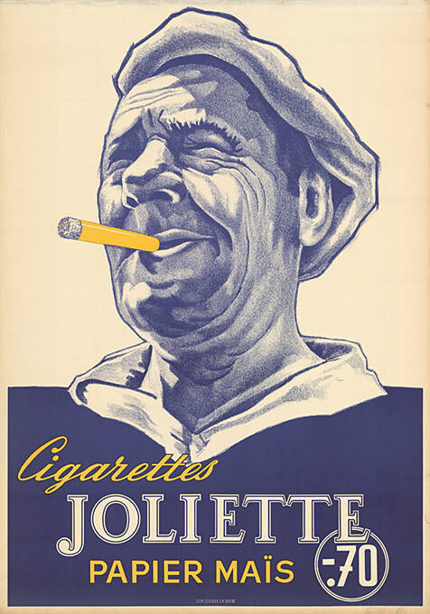 Cigarettes Joliette, Papier maïs, -.70