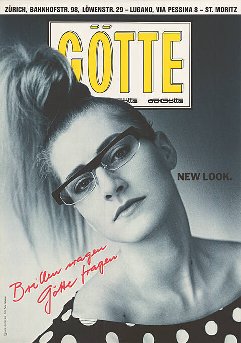 Götte, New Look. Brille tragen, Götte fragen