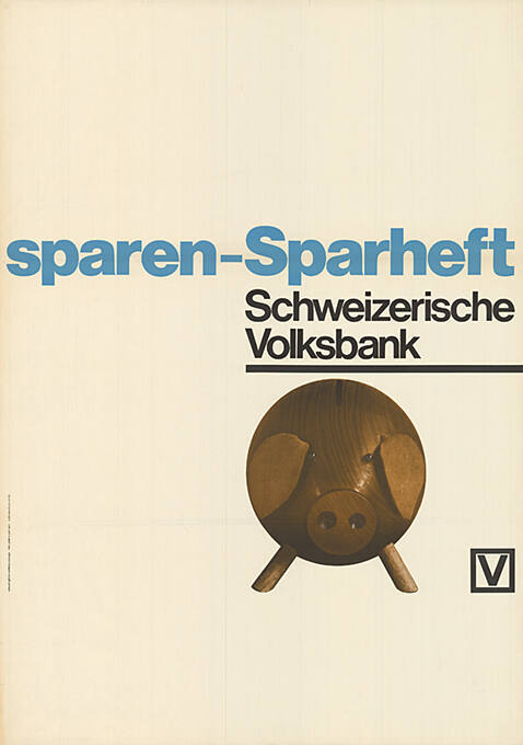 sparen-Sparheft, Schweizerische Volksbank