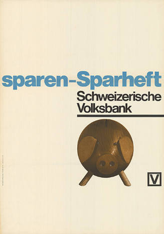 sparen-Sparheft, Schweizerische Volksbank